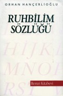 Ruhbilim Sözlüğü