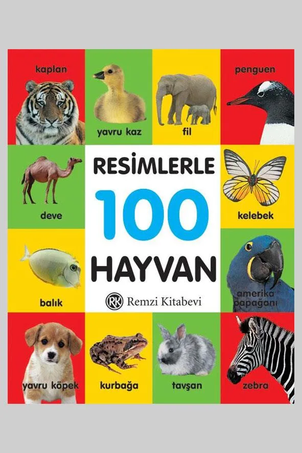 Resimlerle 100 Hayvan